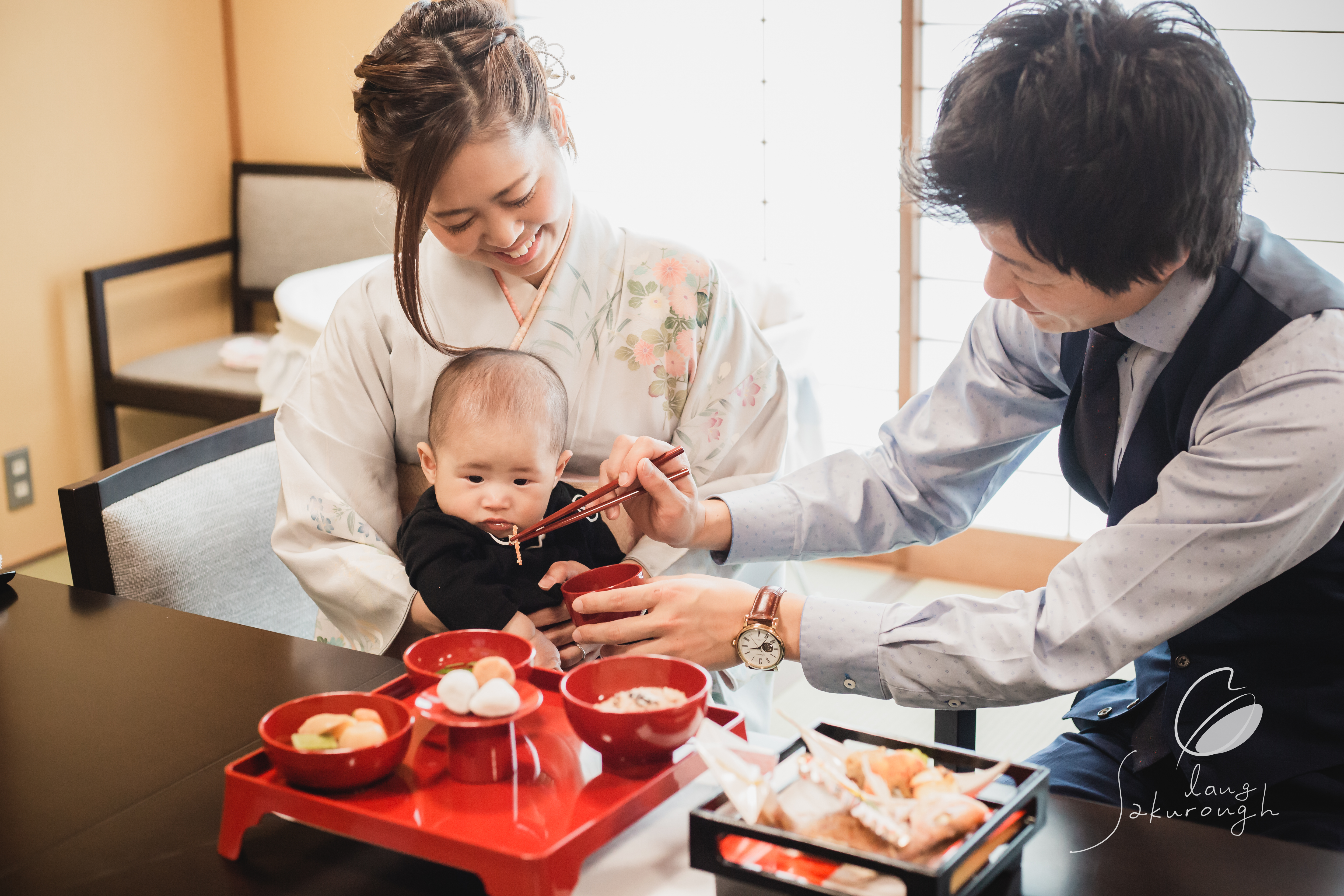 ◆お宮参り・お食い初めセットの撮影レポ