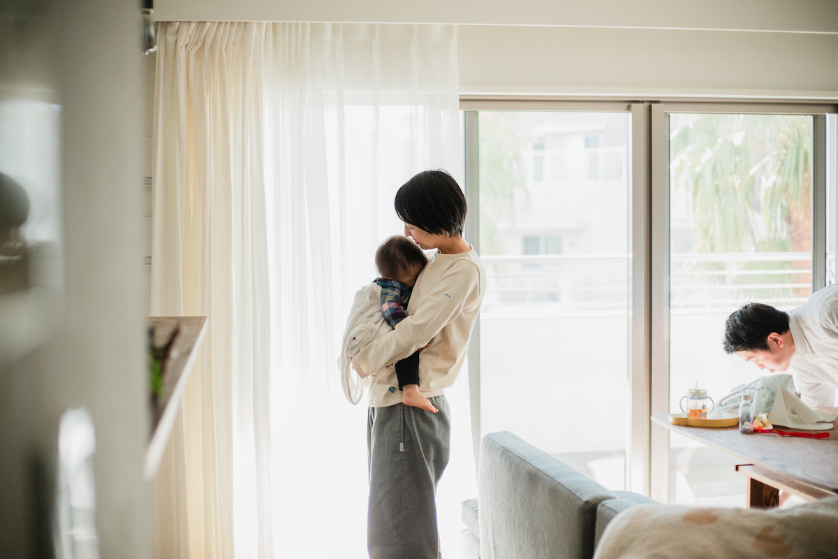 ◆日常風景を残す – 1歳誕生日・3時間プランの作例 –