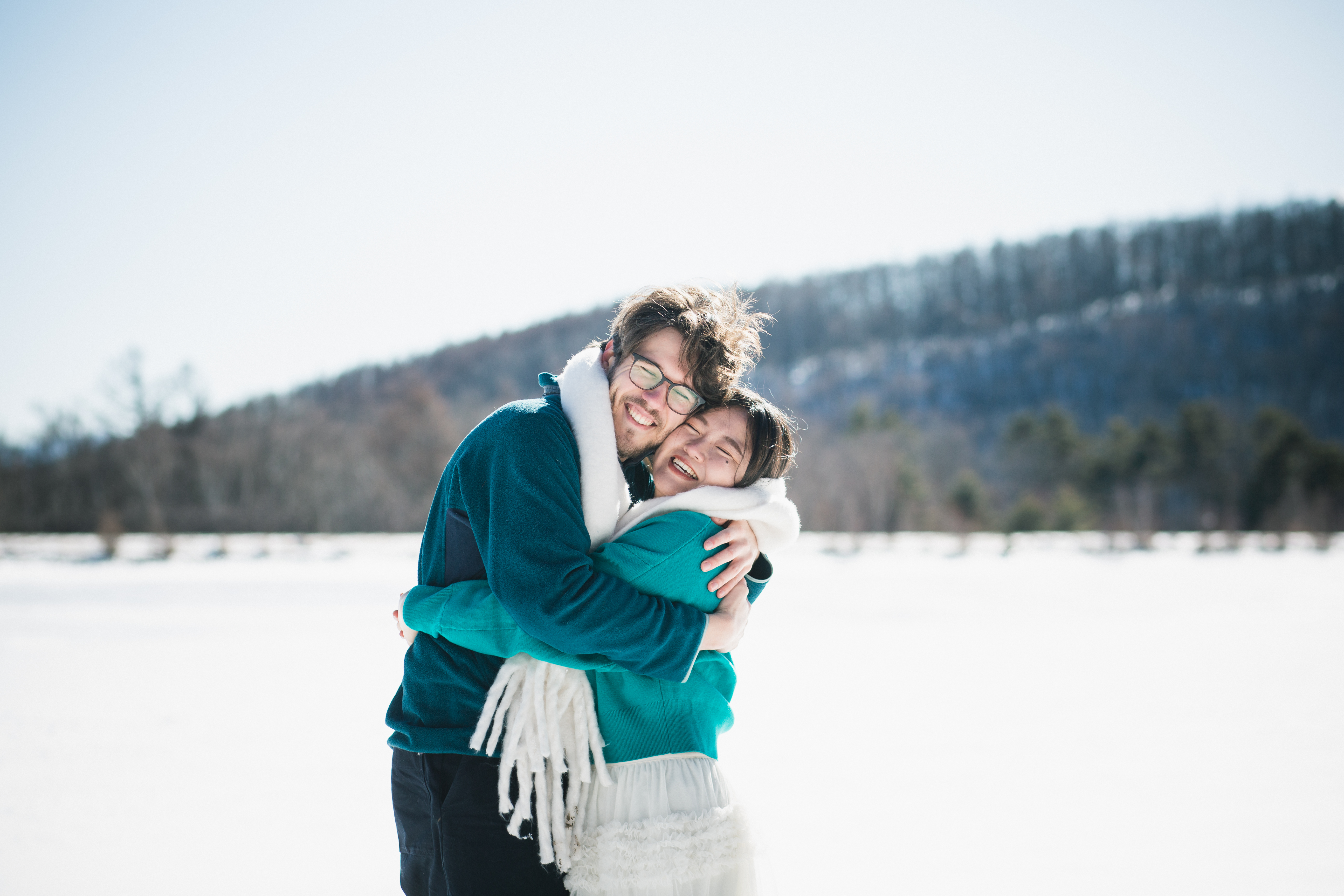 ハンガリー在住ご夫婦と真冬の八千穂高原にて（撮影レポ）